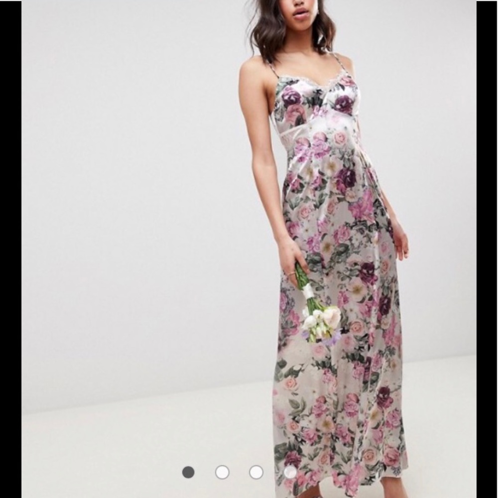 ASOS design camisole dress in floral print